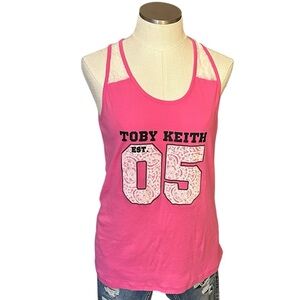 Toby Keith Pink Tank Top